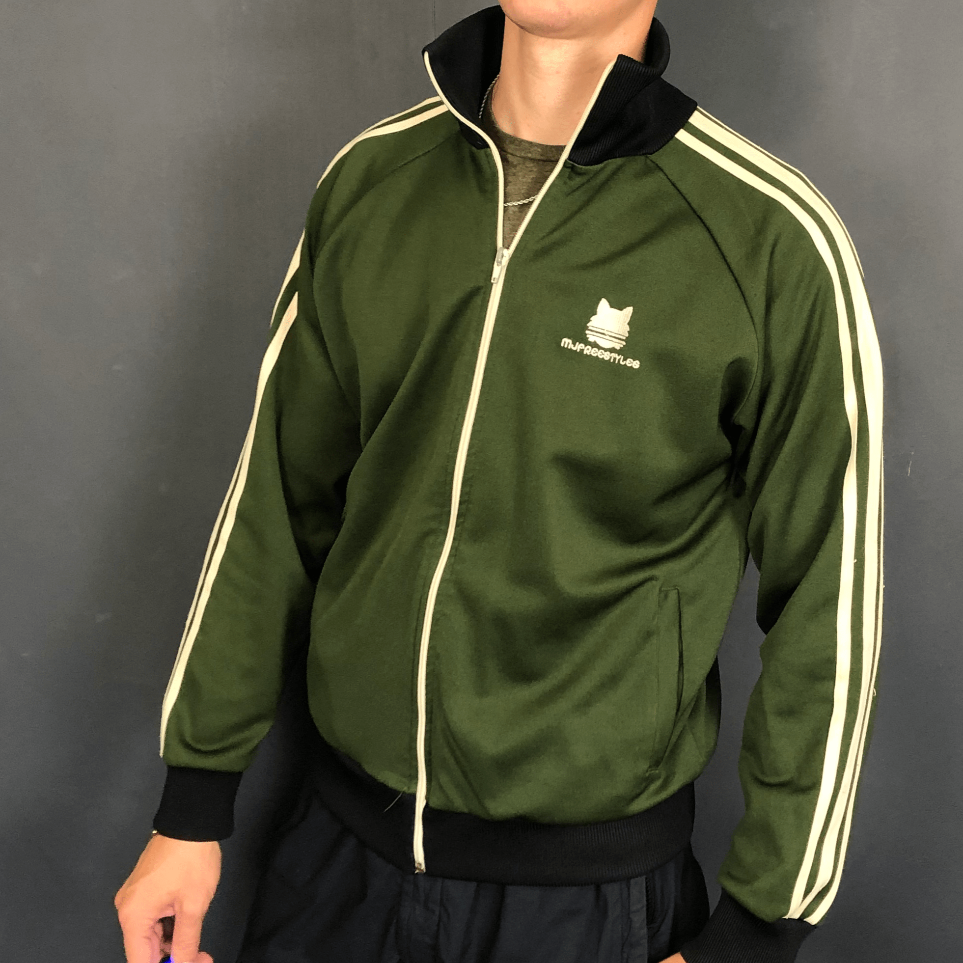 VINTAGE TRACK JACKET - Large - Vintique Clothing