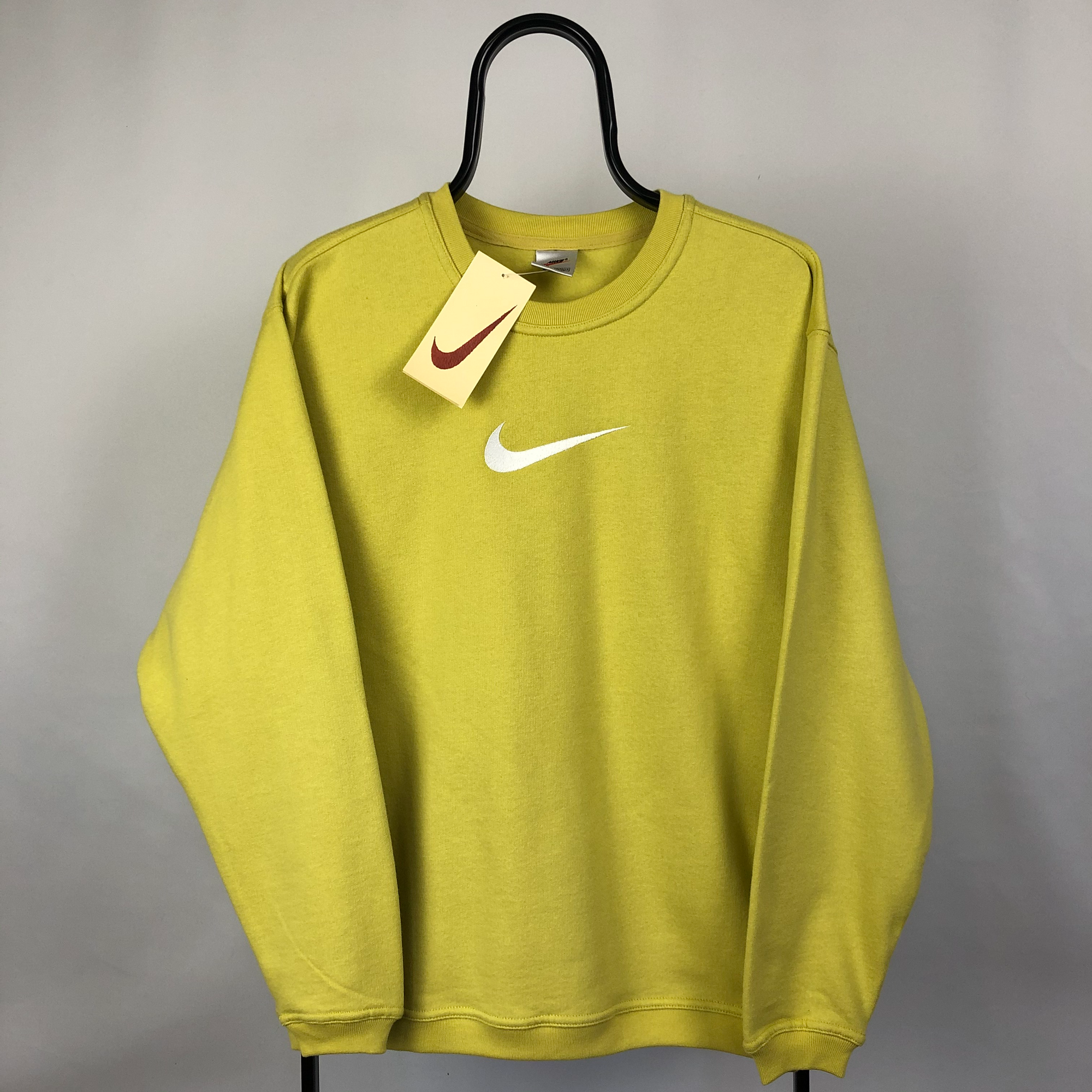*DEADSTOCK* Nike Sweatshirt in Mustard Yellow - Men's Medium/Women's Large
