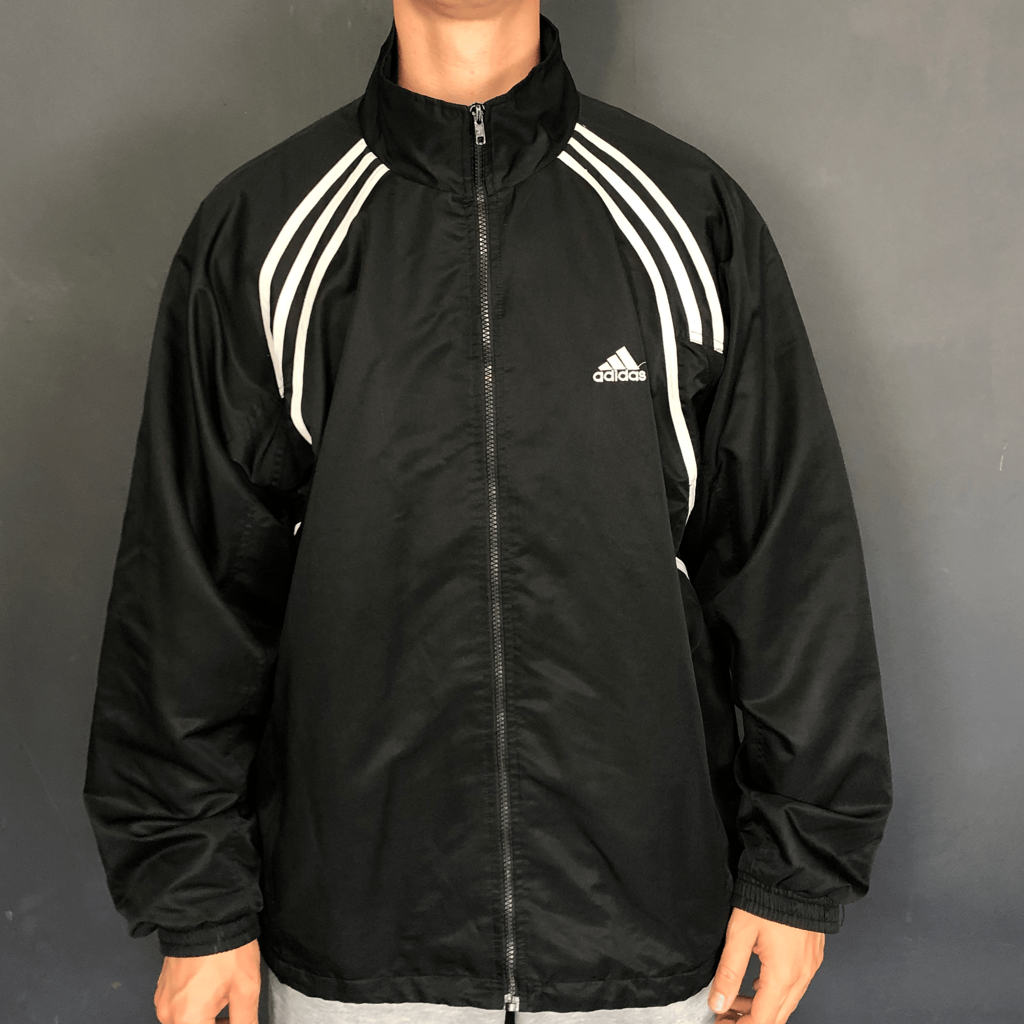 Vintage Adidas Training Track Jacket - Large - Vintique Clothing