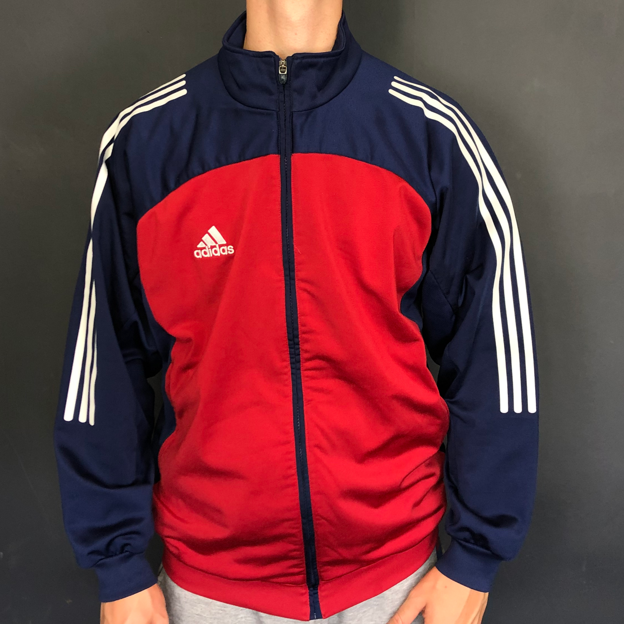 Vintage Adidas Track Jacket - Medium - Vintique Clothing