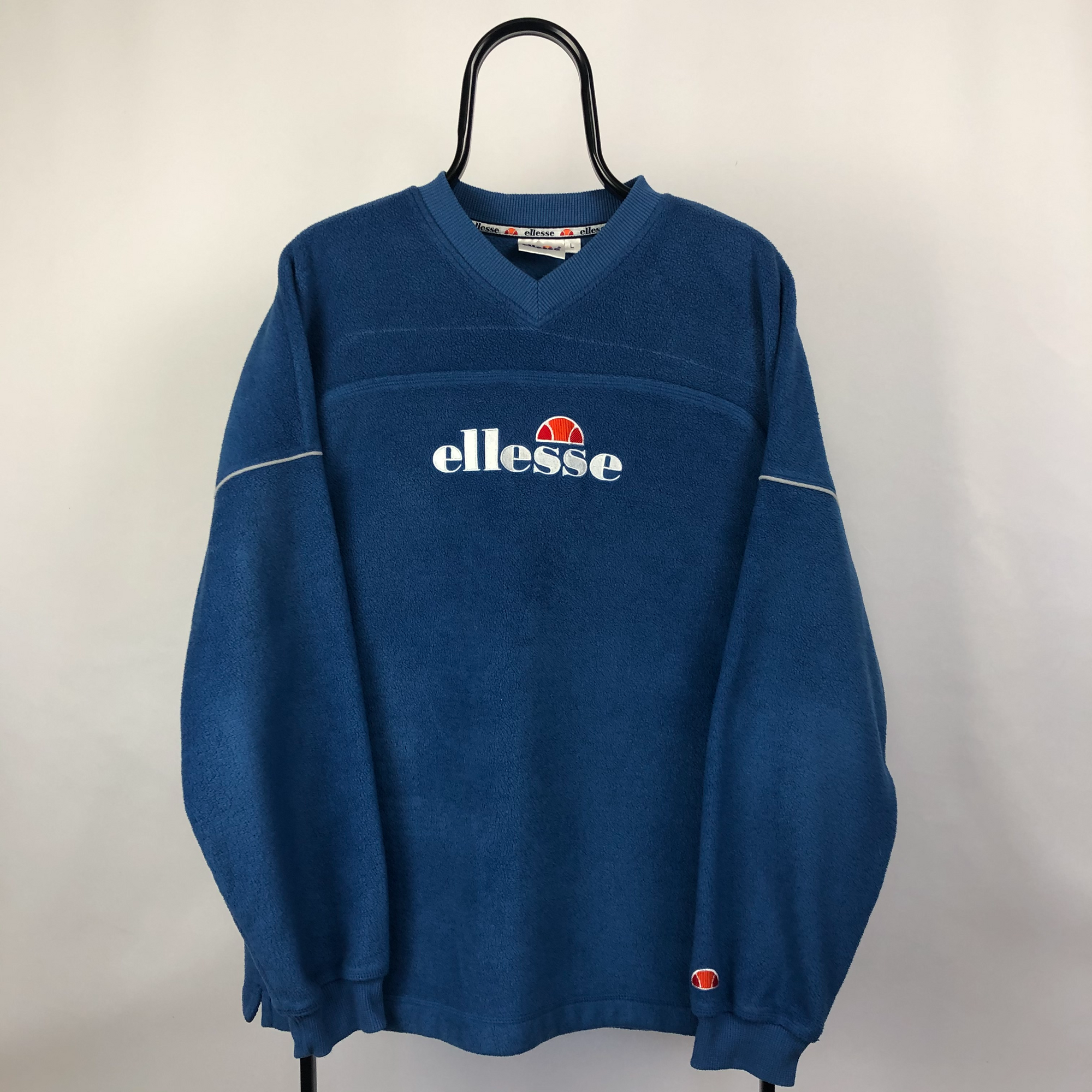 Vintage Ellesse Fleece Sweatshirt - Men's Large/Women's XL