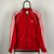 Vintage Adidas Track Jacket in Red - Men's Medium/Women's Large