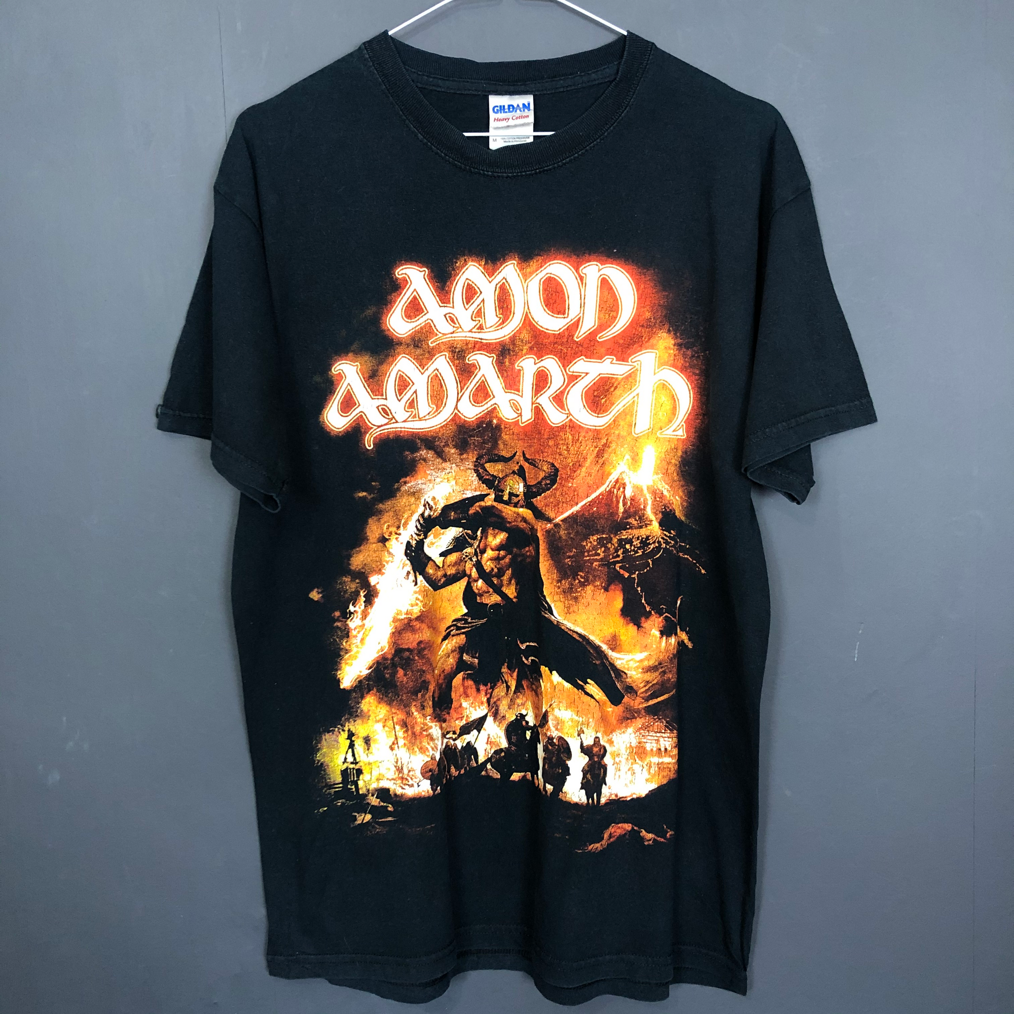 Vintage 'Amon Amarth' Rock Band / Metal Tee - Medium - Vintique Clothing