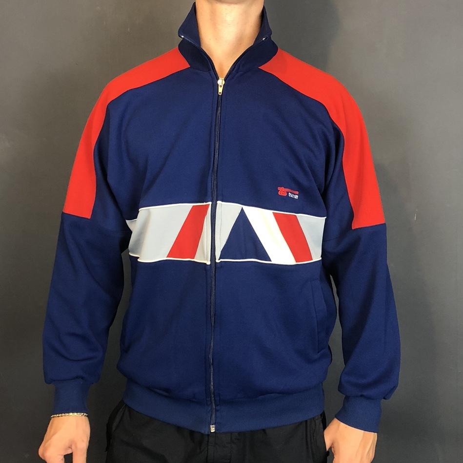 Vintage 70s Track Jacket - Medium/Large - Vintique Clothing