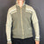 Vintage 70s Track Jacket in Sage Green - Medium - Vintique Clothing