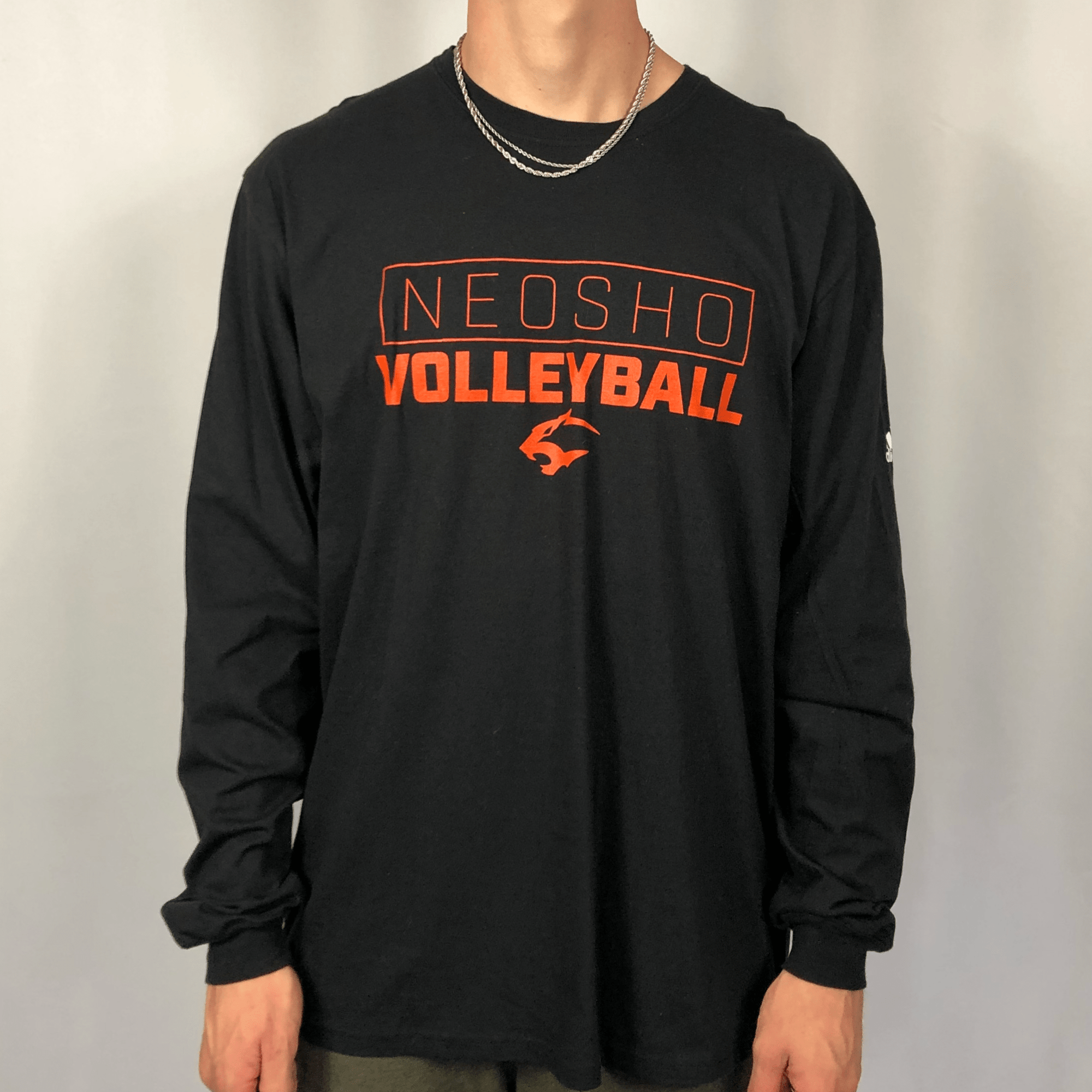 Adidas 'Neosho Volleyball' Long Sleeve Tee - XL - Vintique Clothing