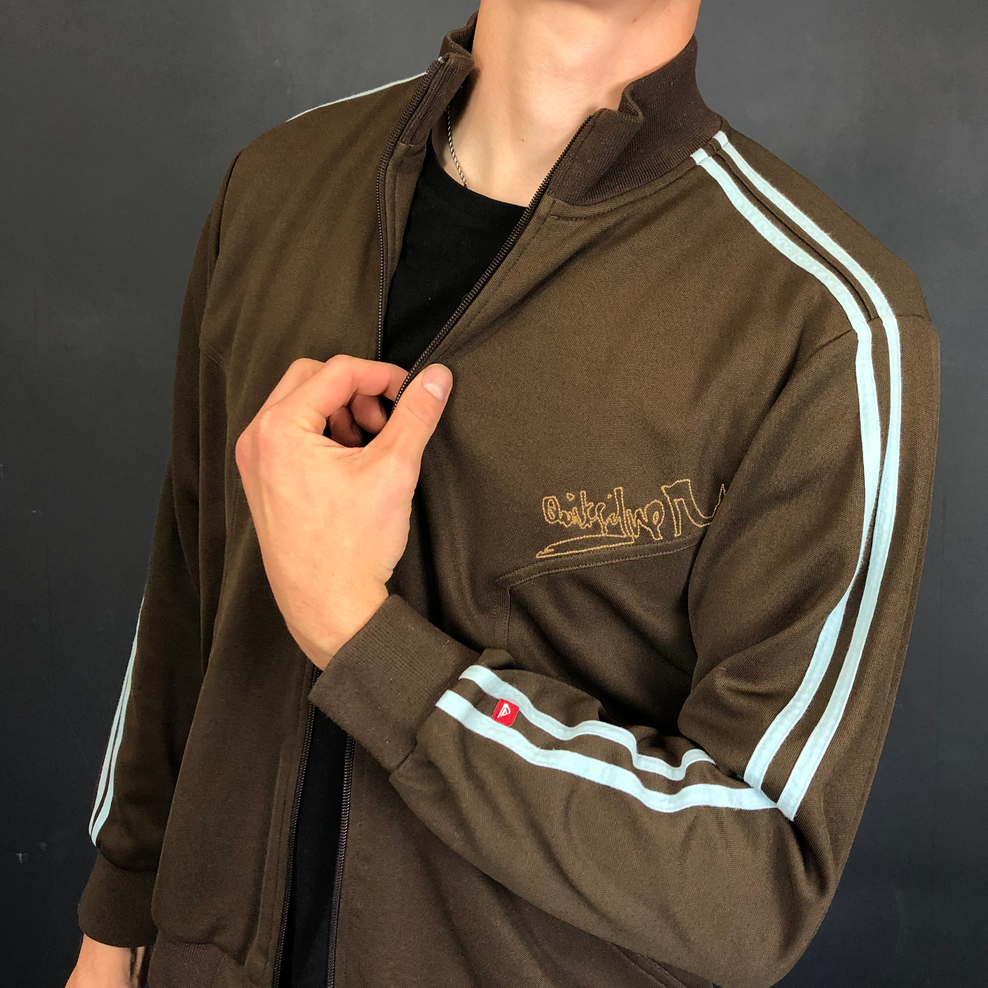 Vintage Quicksilver Track Jacket - Large - Vintique Clothing
