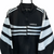 VINTAGE 90S ADIDAS TRACK JACKET IN BLACK & WHITE - MEN'S SMALL/WOMEN'S MEDIUM