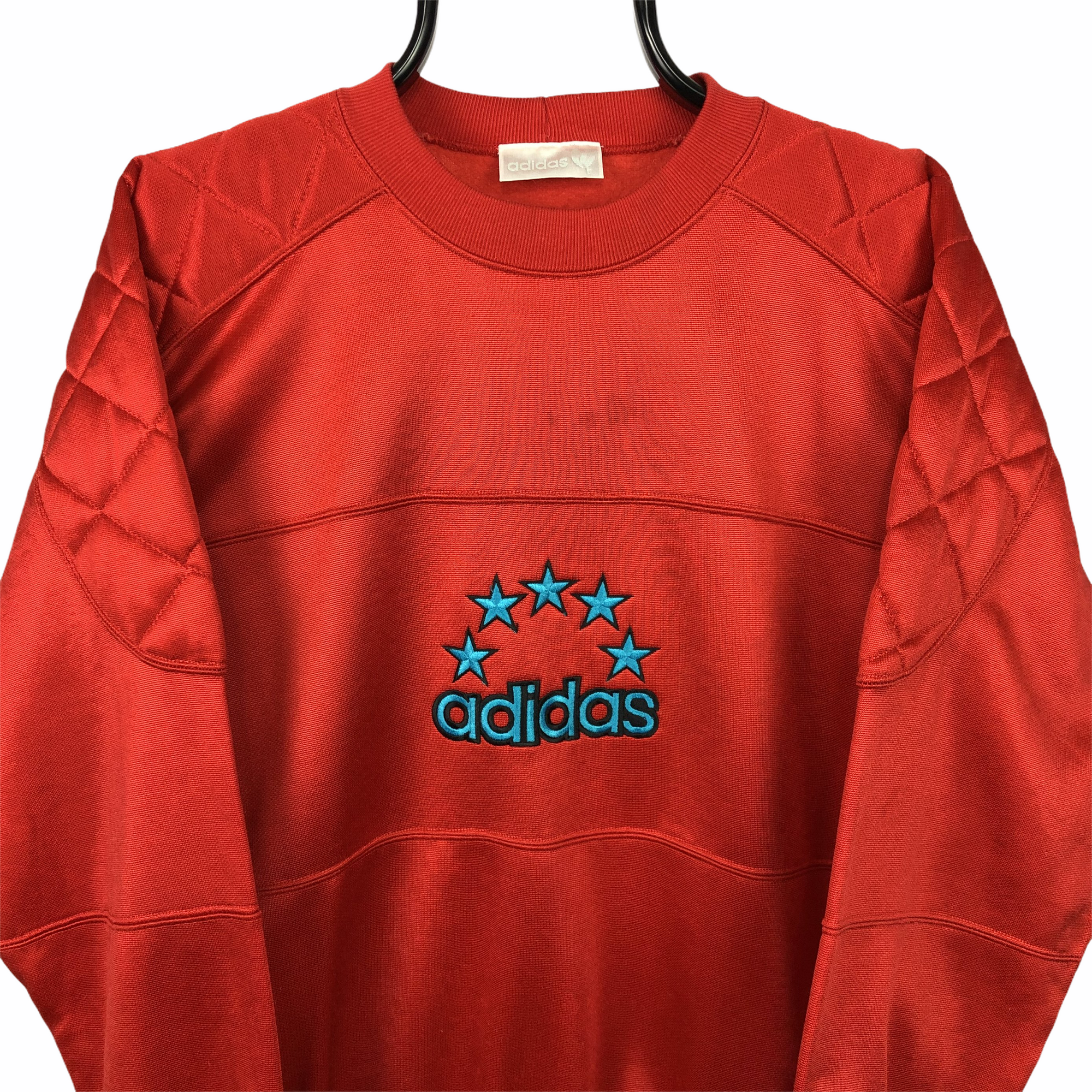 Vintage 80s Adidas Spellout Sweatshirt - Men's Medium/Women's Large
