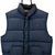 POLO RALPH LAUREN GILET IN NAVY - MEN'S XL/WOMEN'S XXL