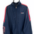VINTAGE FILA SLEEVE SPELLOUT TRACK JACKET IN NAVY & RED - MEN'S LARGE/WOMEN'S XL