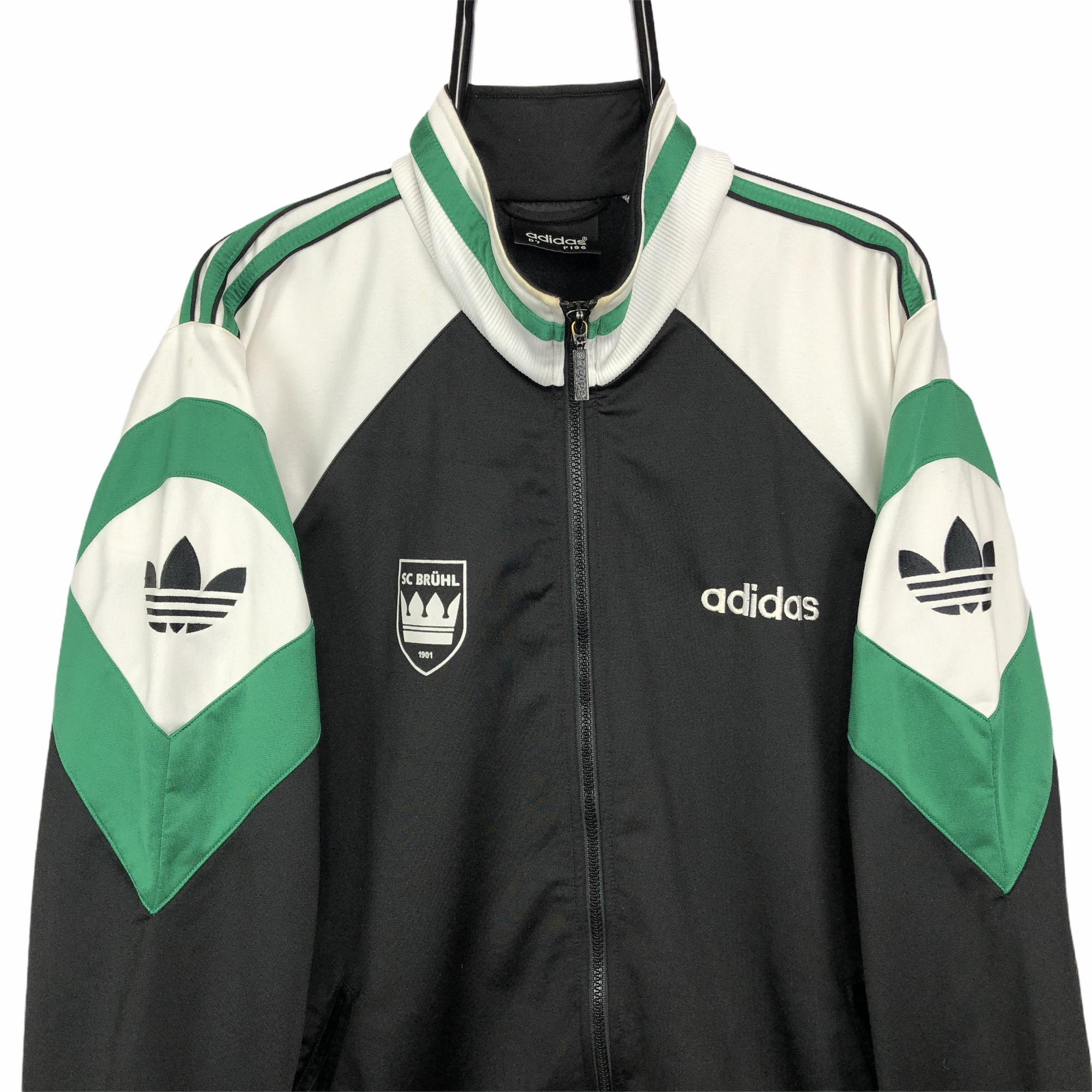 Vintage 80s Adidas Track Jacket - Men's XL/Women's XXL