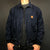 Vintage Navy Carhartt Work / Bomber Jacket - Large