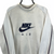 VINTGAE NIKE SPELLOUT SWEATSHIRT IN CREAM - MEN'S MEDIUM/WOMEN'S LARGE