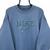 Nike Baby Blue Spellout Sweatshirt - Men's Large/Women's XL