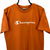 VINTAGE CHAMPION SPELLOUT TEE IN BURNT ORANGE - MEN'S MEDIUM/WOMEN'S LARGE