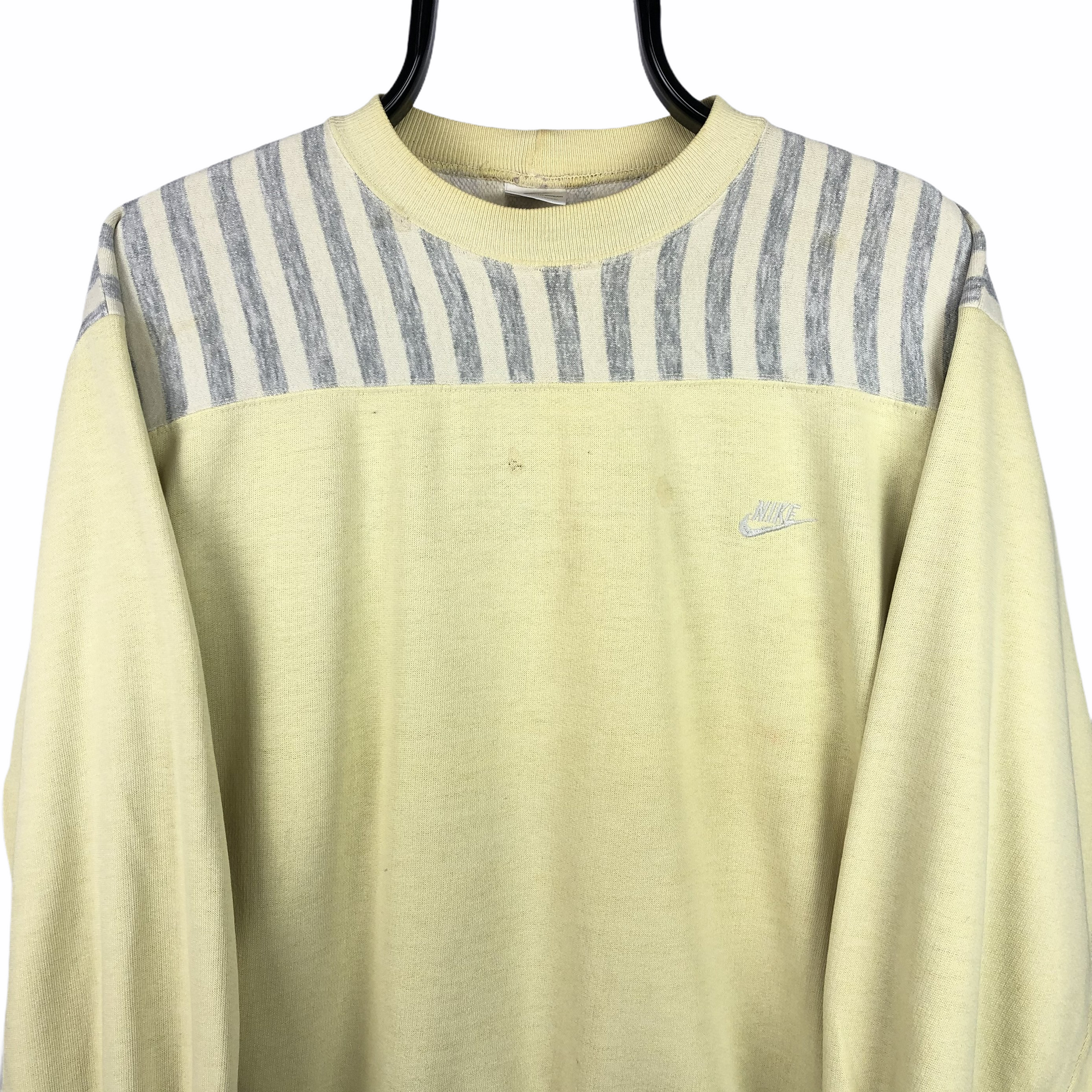 Vintage 80s Nike Embroidered Small Logo Sweatshirt - Men's Medium/Women's Large