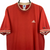 Vintage 90s Adidas Embroidered Small Logo Tee in Burnt Red - Men's Large/Women's XL