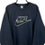 Vintage Nike Spellout Sweatshirt in Navy & Black - Men's Large/Women's XL