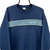 Vintage Nike Small Spellout Sweatshirt in Navy & Duck Egg Blue - Men's Small/Women's Medium