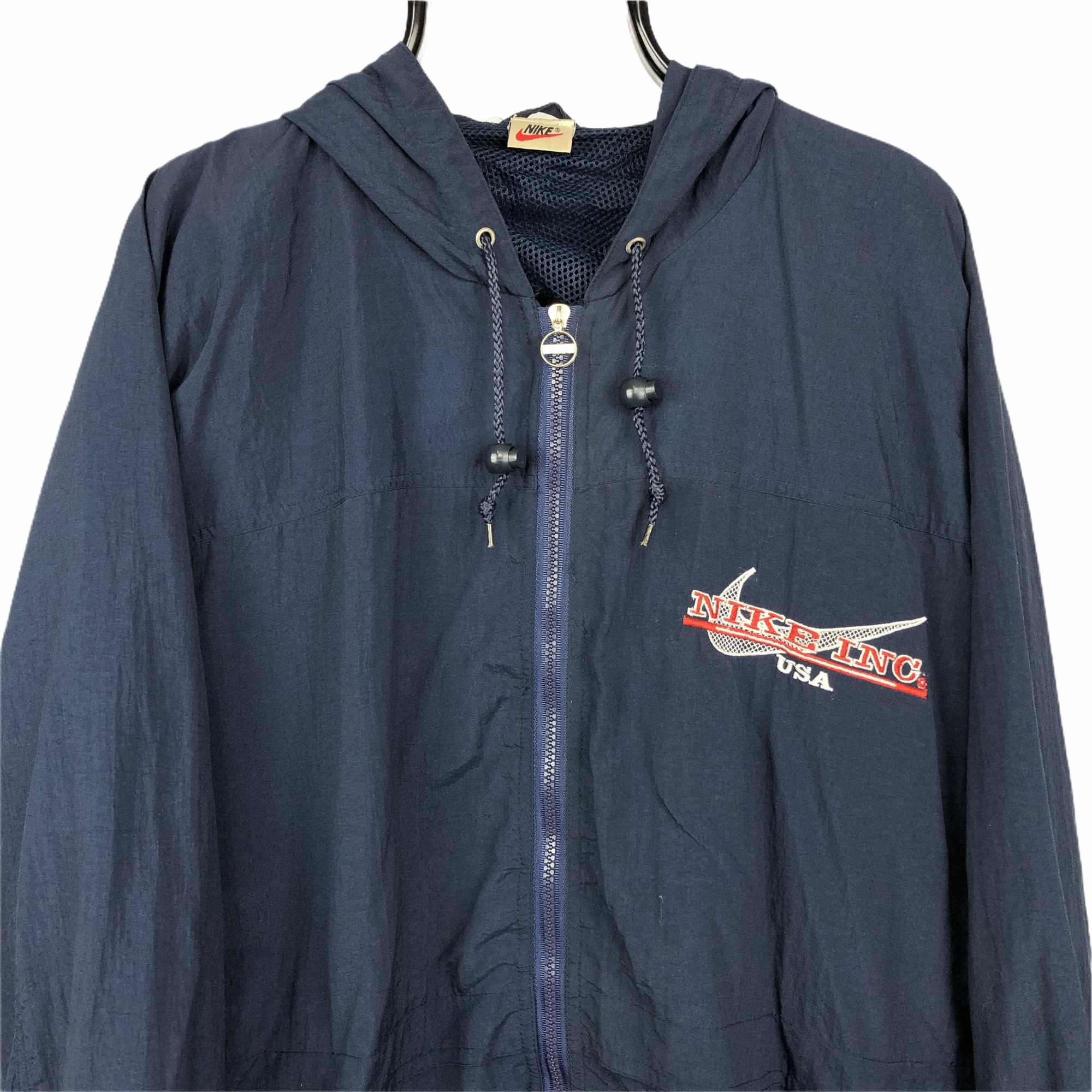 Vintage 90s Nike Spellout Track Jacket - Men's XL/Women's XXL