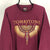 Vintage 'Tombstone Arizona' Sweatshirt in Burgundy - Men's XXL/Women's XXXL