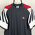 Vintage Adidas Tee in Charcoal/White/Red - Men's Large/Women's XL