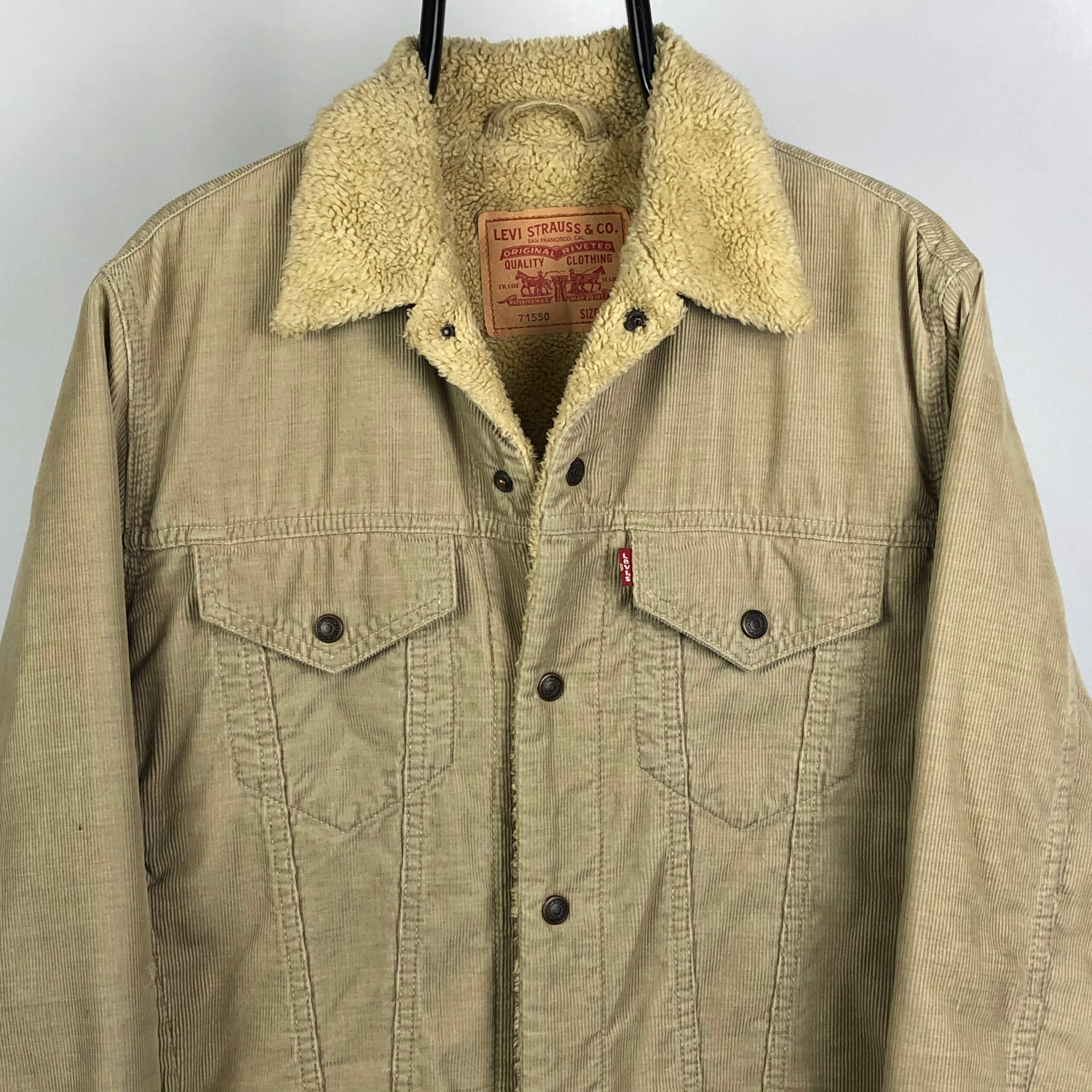 Levi's Shearling-Lined Corduroy Jacket - Men's Medium/Women's Large