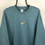 Nike Embroidered Centre Swoosh Sweatshirt in Petrol Blue - Men's Medium/Women's Large