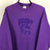 Vintage KSU Heavyweight Sweatshirt in Purple - Men's Medium/Women's Large
