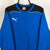 Puma Sweatshirt in Black/Blue - Men's Large/Women's XL