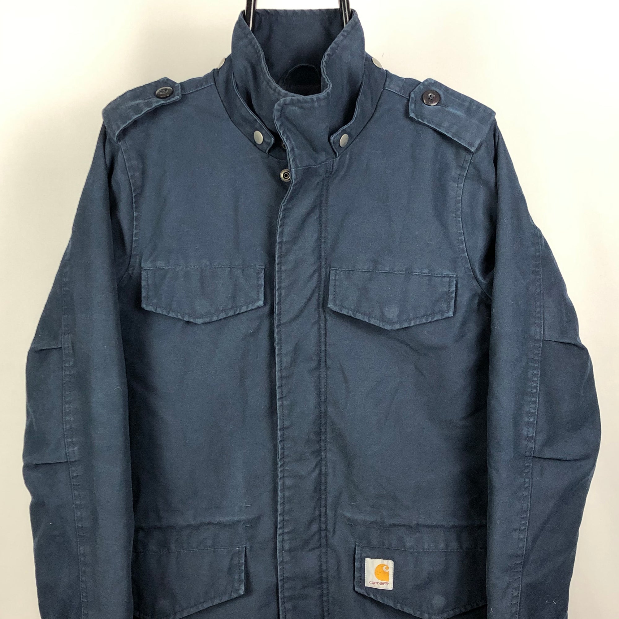 Carhartt Hickman Coat in Navy - Men's Small/Women's Medium