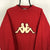Vintage Kappa Embroidered Logo Sweatshirt in Red/Beige/Navy - Men's Large/Women's XL