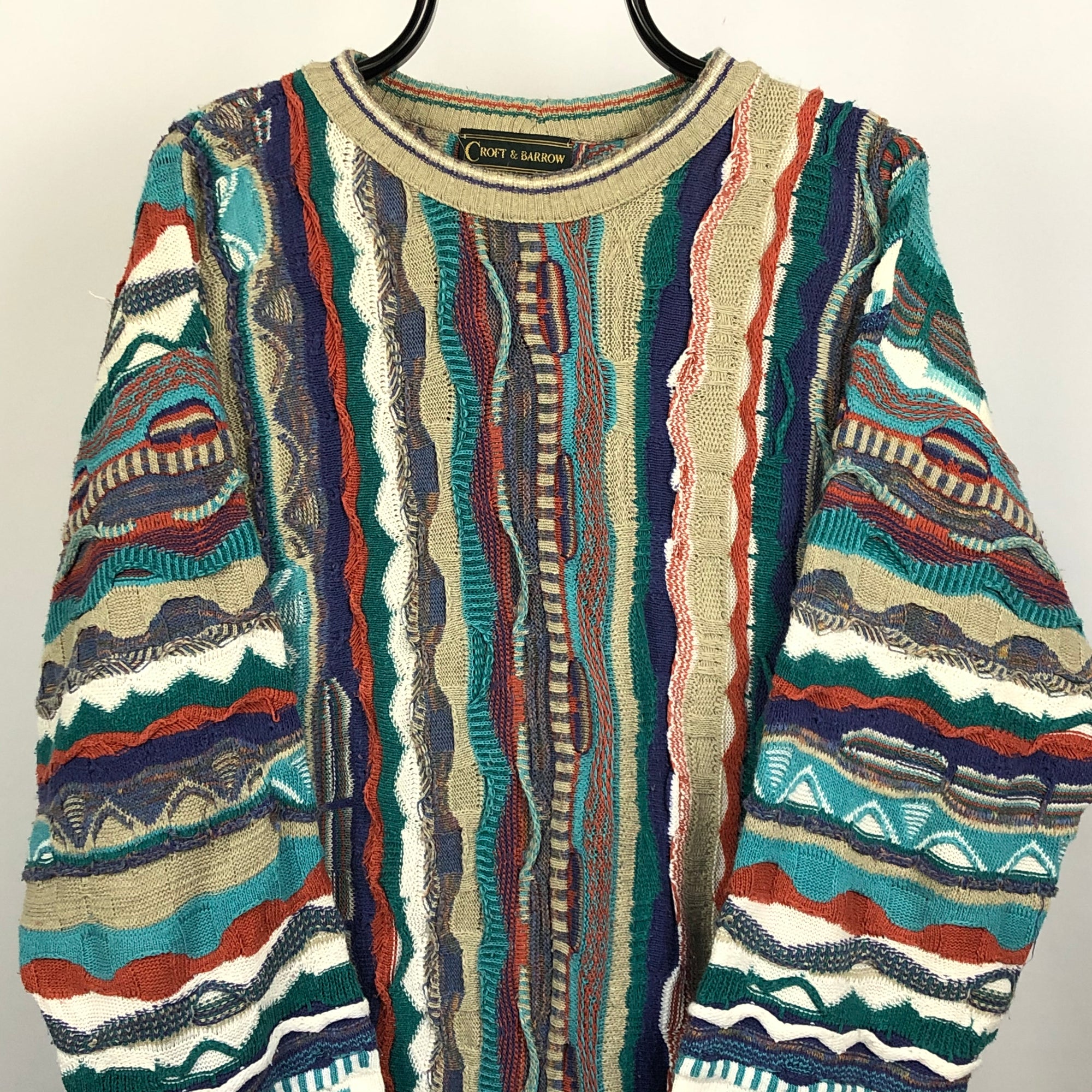 Vintage Coogi Style Sweater - Men's Medium/Women's Large