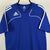 Adidas Embroidered Small Logo Tee in Blue/White - Men's Large/Women's XL