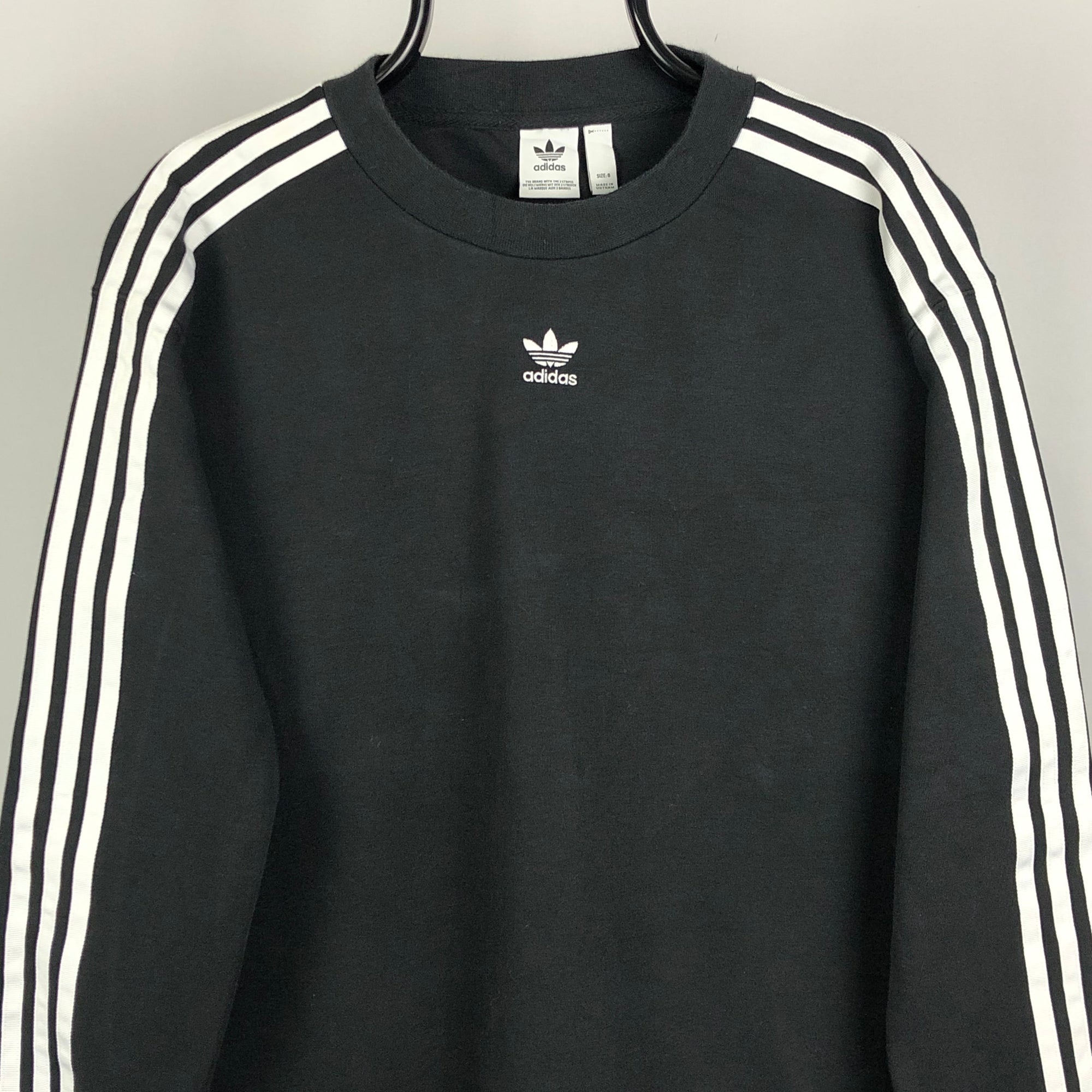 Adidas Embroidered Centre Logo Sweatshirt - Men's Small/Women's Medium