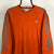 Vintage Adidas Small Logo Sweatshirt in Orange - Men's Medium/Women's Large
