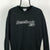 Vintage 90s Reebok Embroidered Spellout in Black - Men's Large/Women's XL