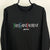 YSL Spellout Sweatshirt in Black - Men's Small/Women's Medium