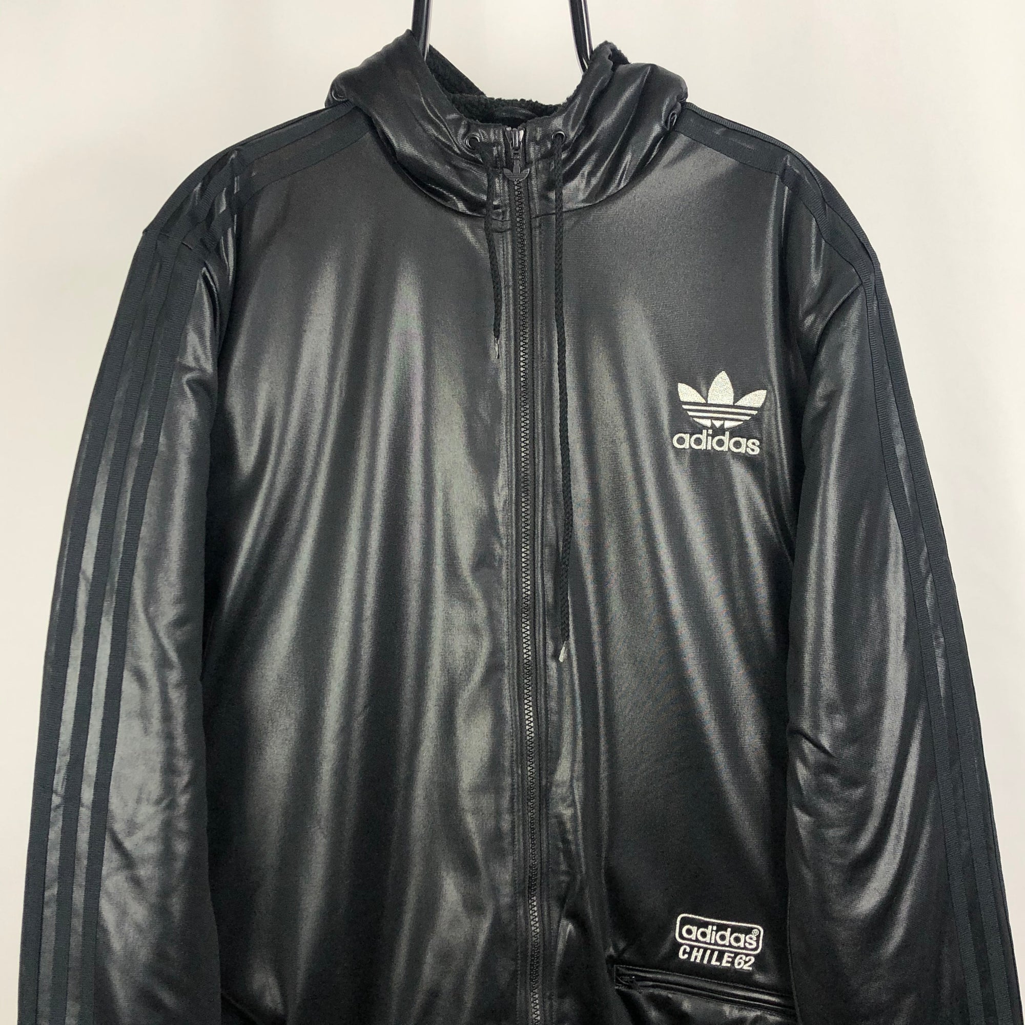 Adidas Chile62 Sherpa-Lined Hoodie - Men's XL/Women's XXL