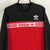 Adidas Spellout Sweatshirt in Black/Red - Men's XS/Women's Small