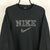 Nike Embroidered Spellout Sweatshirt in Black - Men's Large/Women's XL