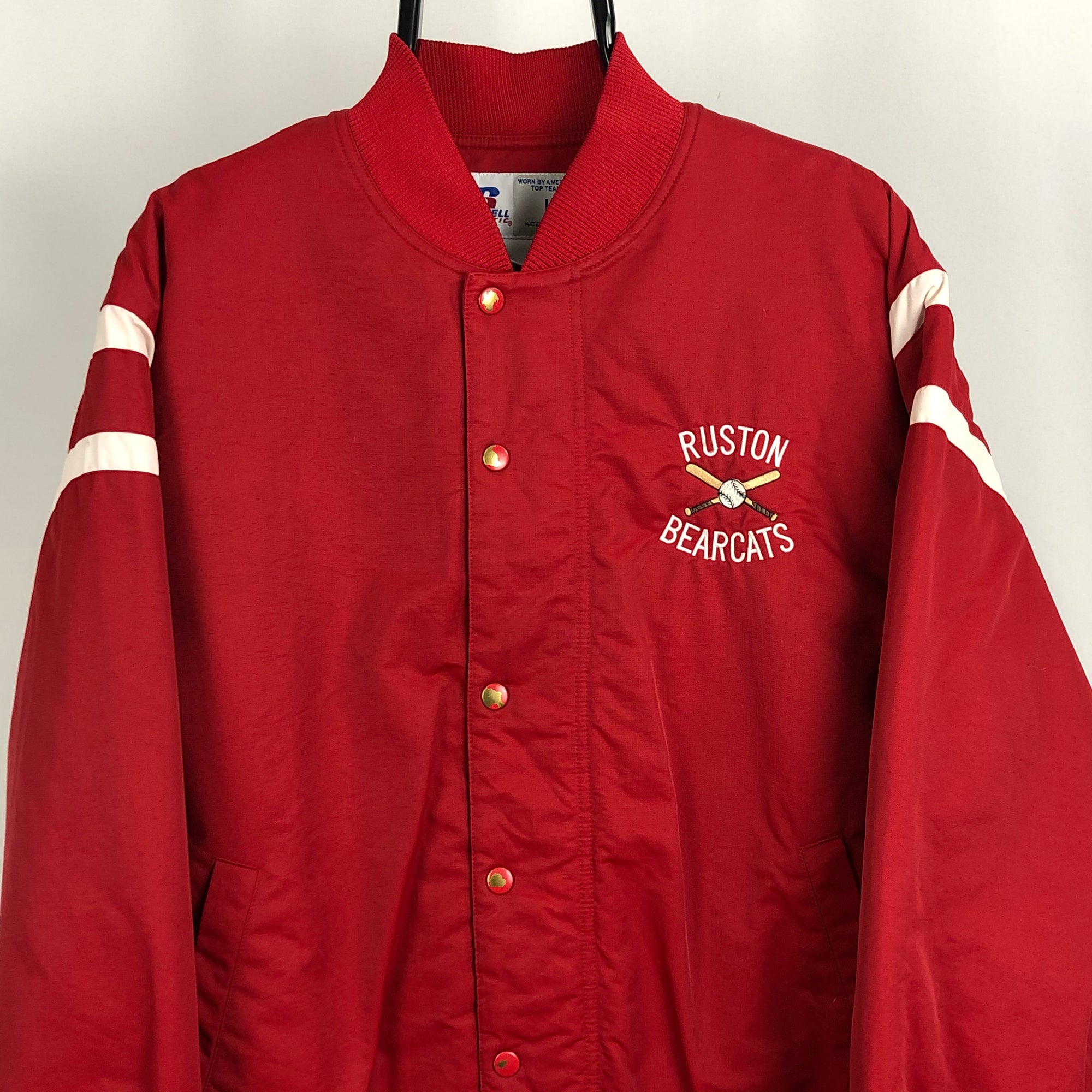 Vintage Russell Athletic Quilted Baseball Varsity Jacket - Men's Large/Women's XL