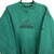 Vintage Green Adidas Embroidered Spellout Football Graphic Sweatshirt - Men's Small/Women's Medium