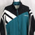 Vintage 90s Adidas Track Jacket in Black/Green/White - Men's Large/Women's XL
