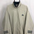 Vintage 90s Adidas Track Jacket in Beige/Sage Green - Men's Large/Women's XL