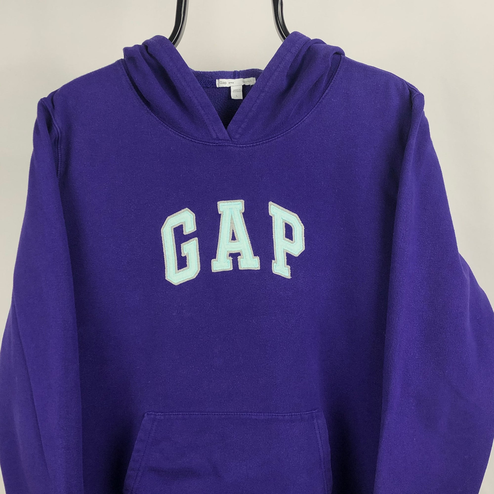 Vintage GAP Hoodie in Purple - Men's Small/Women's Medium