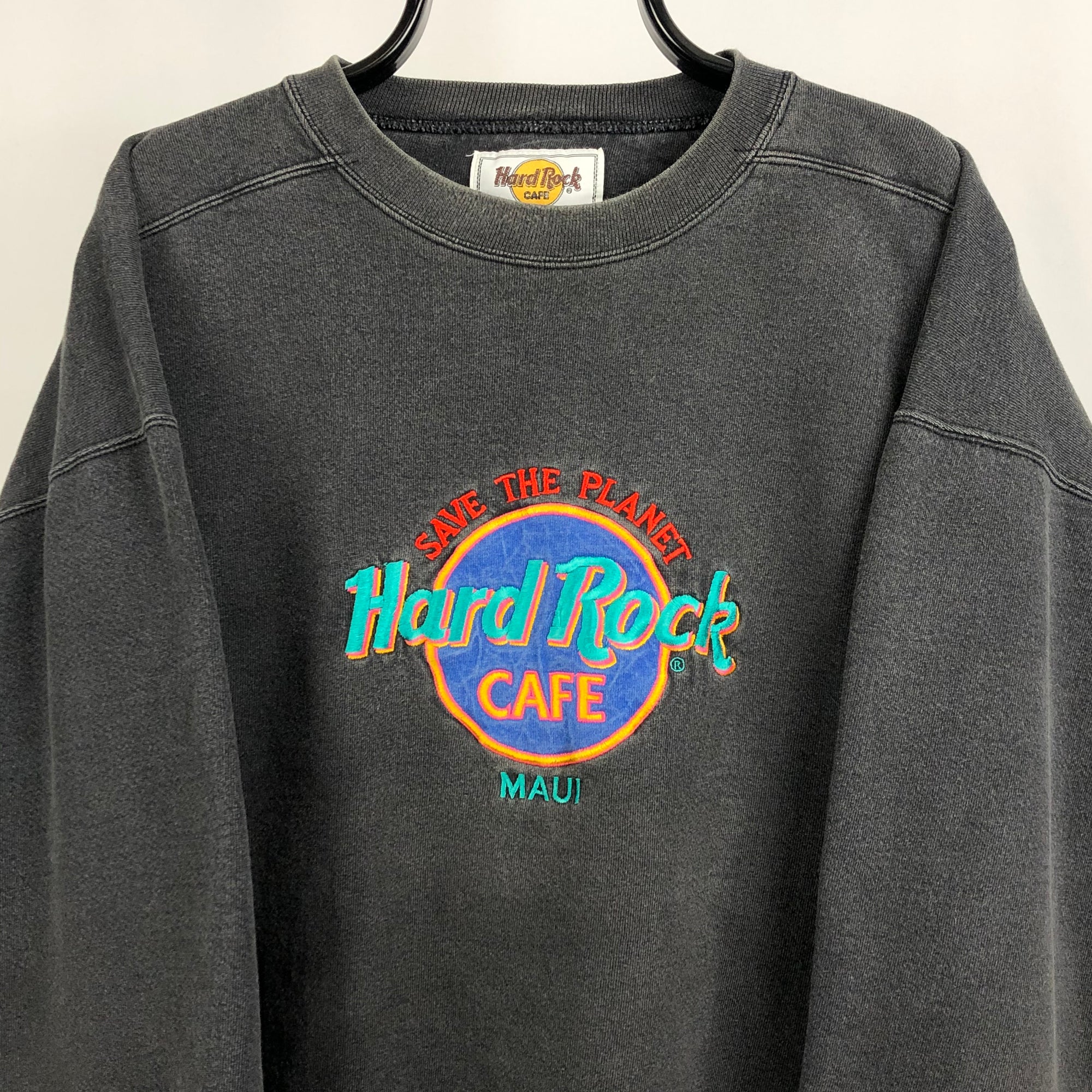 Vintage Hard Rock Cafe Maui Sweatshirt - Men's XL/Women's XXL