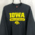 Iowa Volleyball Sweatshirt in Black/Yellow - Men's Medium/Women's Large