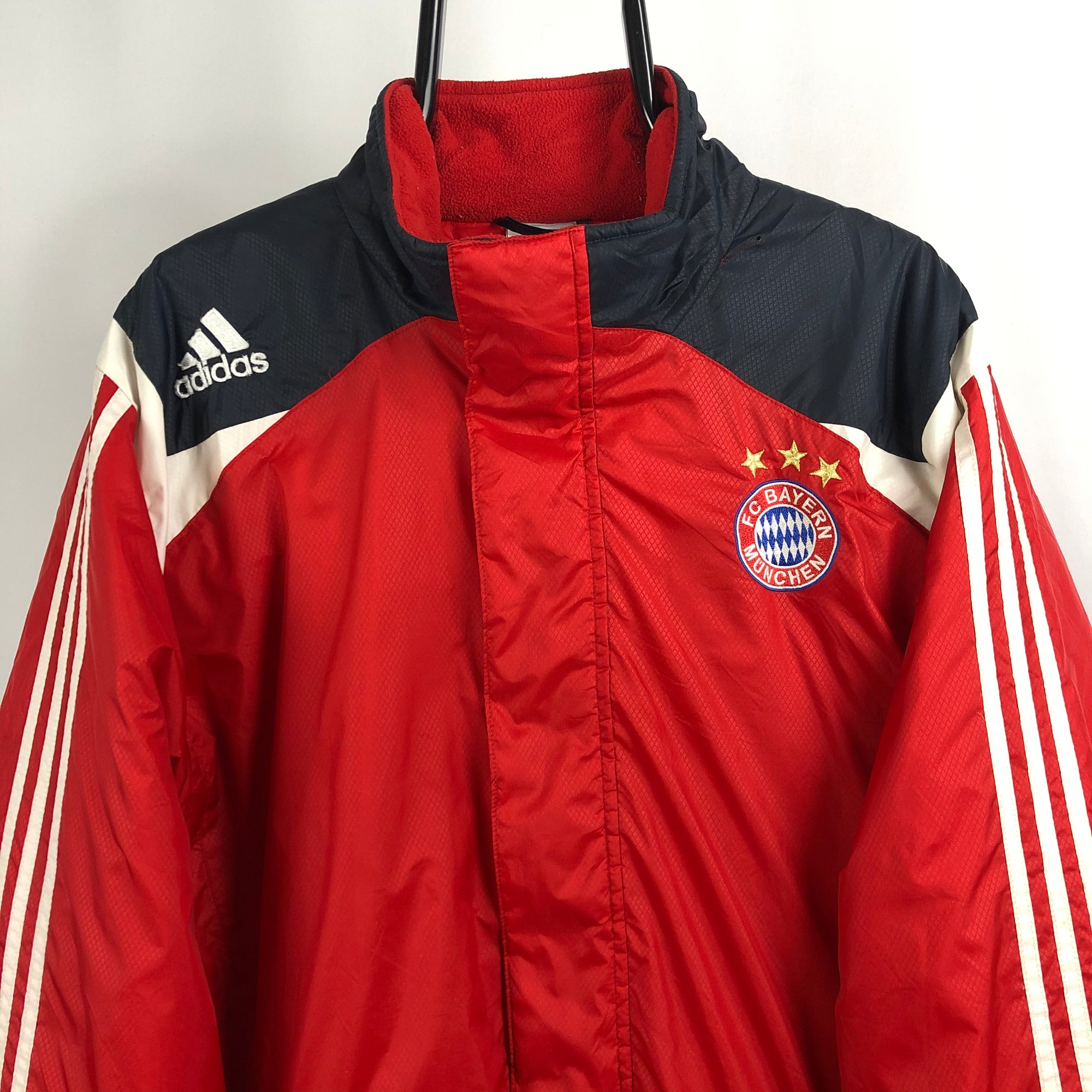 Adidas Bayern Munich Long Coat - Men's Large/Women's XL